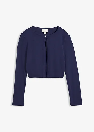 Pletené bolero • tmavomodrá • obchod bonprix