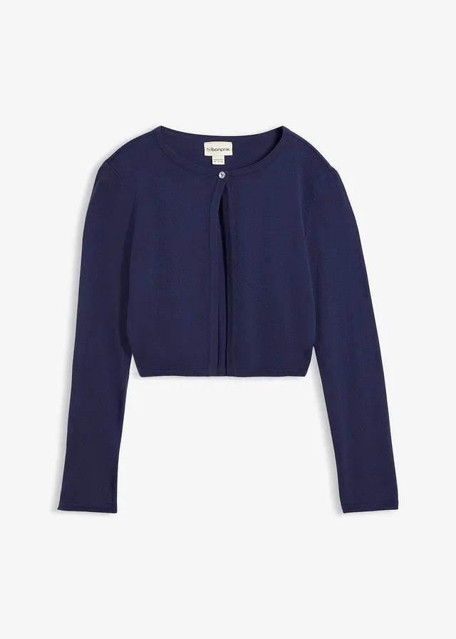 Bolero tricotat • bleumarin • magazin bonprix