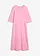 Jersey jurk van zwaar katoen, Kleur: roze