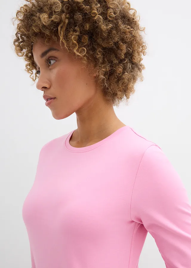 Jersey jurk van zwaar katoen • roze • product-page.page-title-suffix