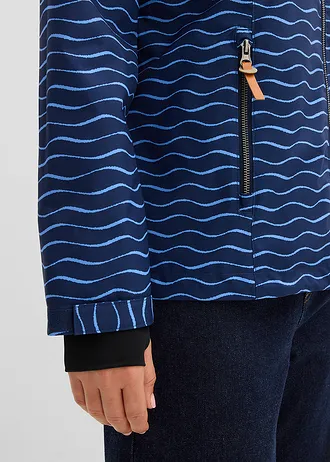 Veste technique imperméable • bleu foncé-bleu moyen • Boutique bonprix