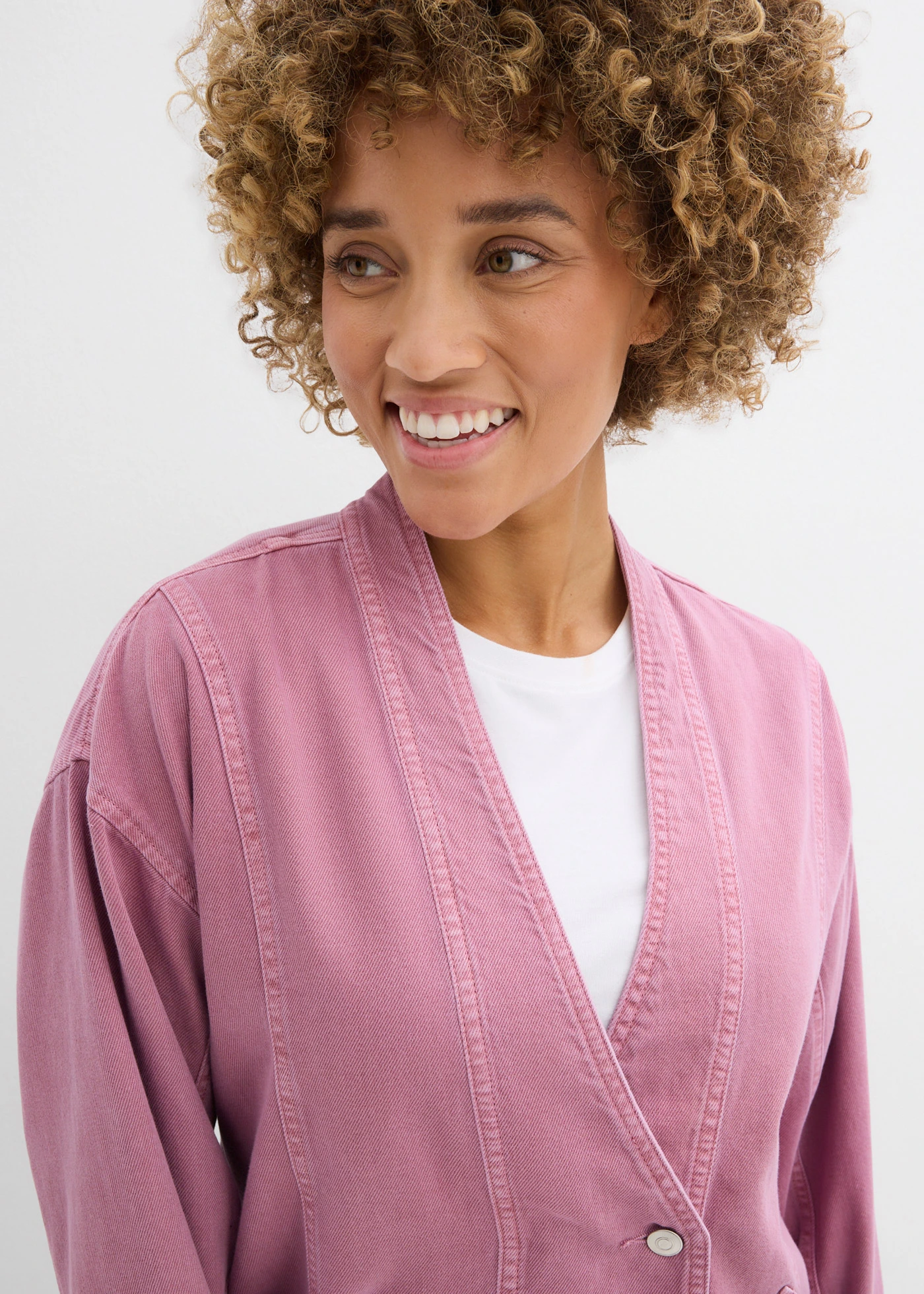 Tussenjas • mauve • bonprix online shop