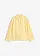 Chemisier boxy, Couleur: jaune clair