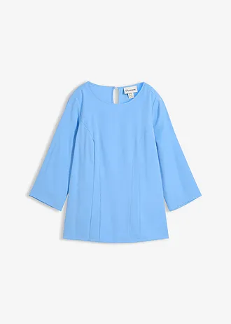 Blouse van een soepele viscosemix