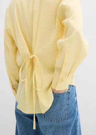 Chemisier fluide • jaune clair • Boutique bonprix