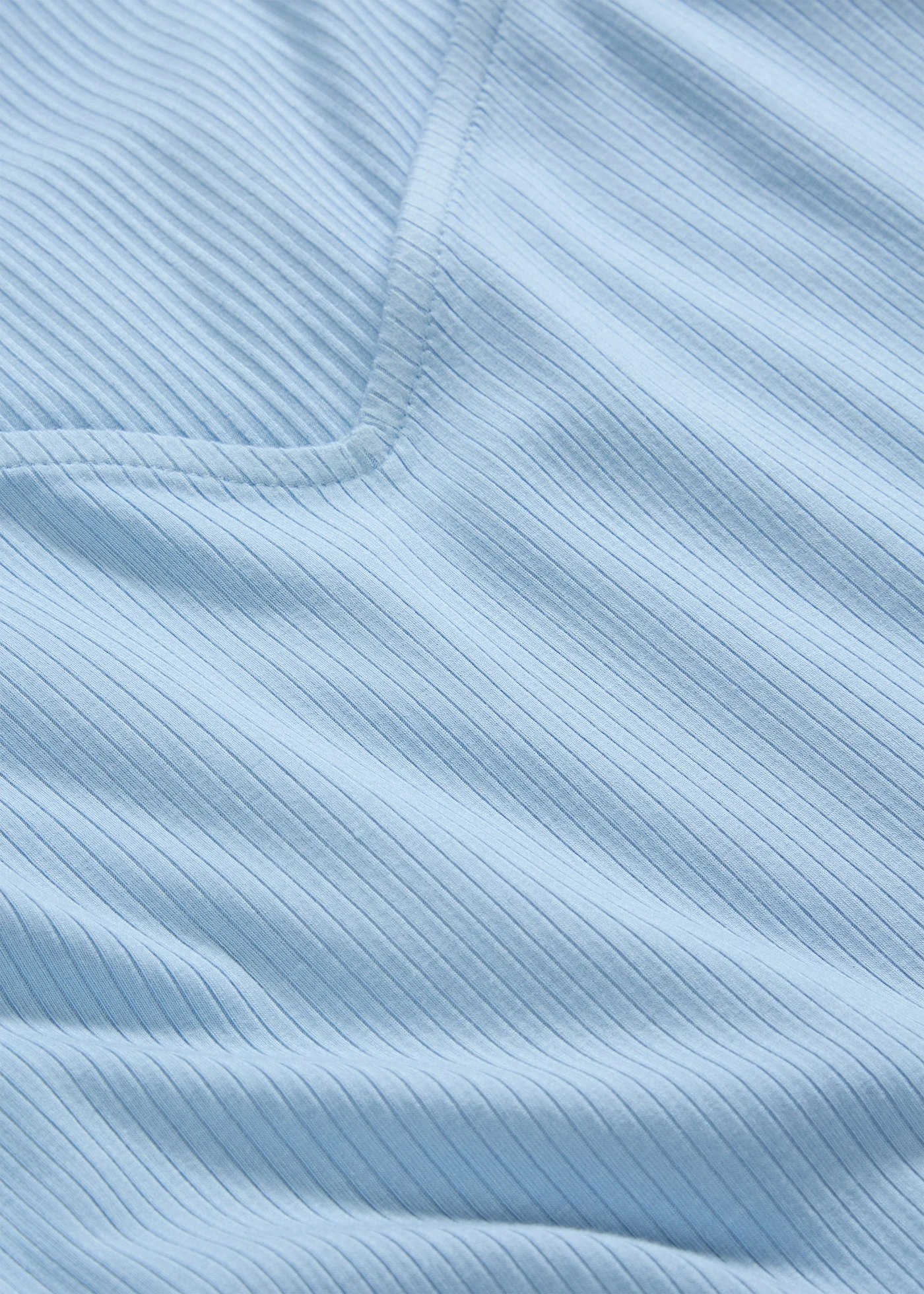 Geribd shirt in een viscosemix • lichtblauw • bonprix online shop