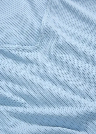 Bluză ripsată din amestec de viscoză • bleu • magazin bonprix