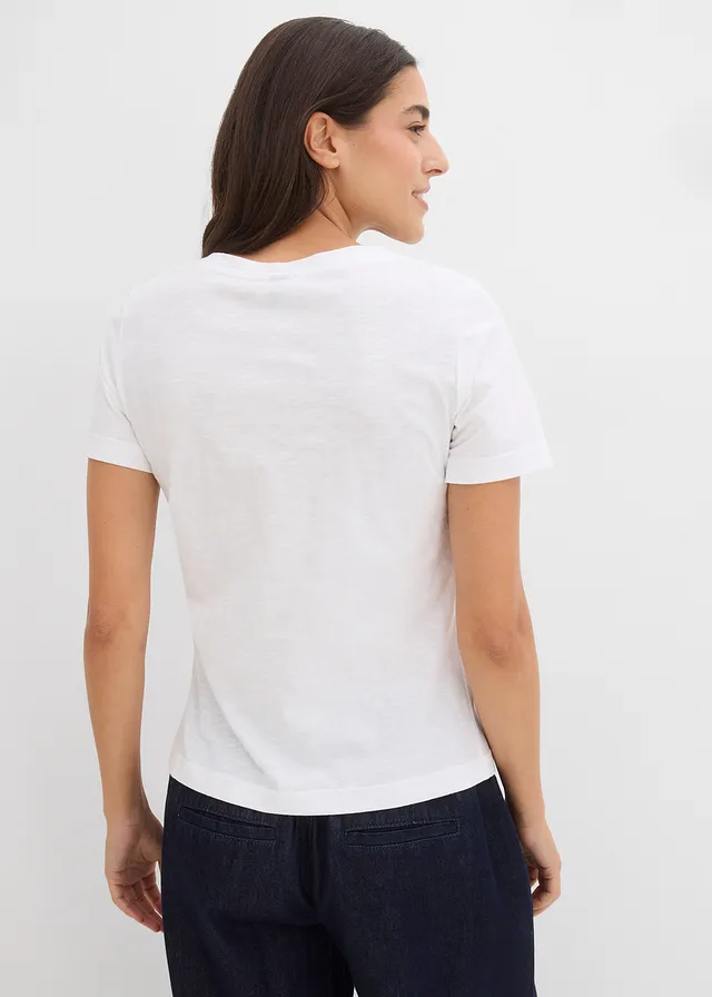 T-shirt 100% coton • blanc • product-page.page-title-suffix