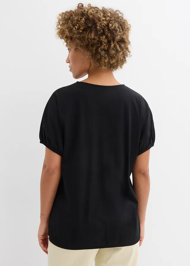 T-shirt, Couleur: noir