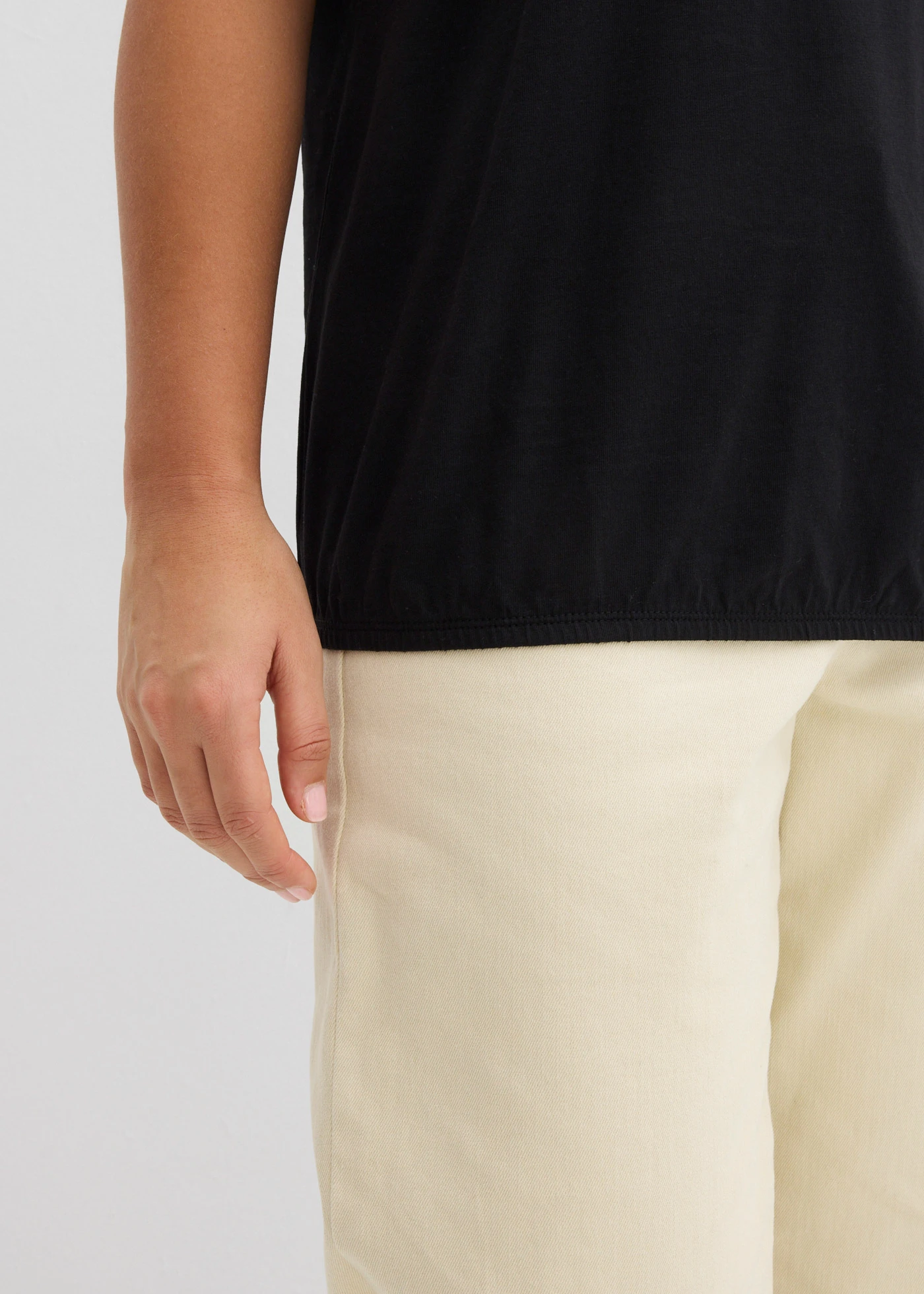 Tricou din bumbac organic • negru • magazin bonprix