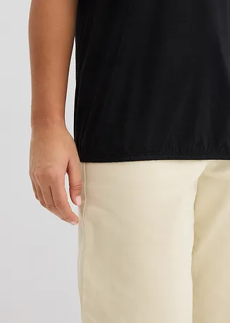 Tricou din bumbac organic • negru • magazin bonprix