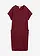 Jersey jurk met zakken, Kleur: esdoornrood