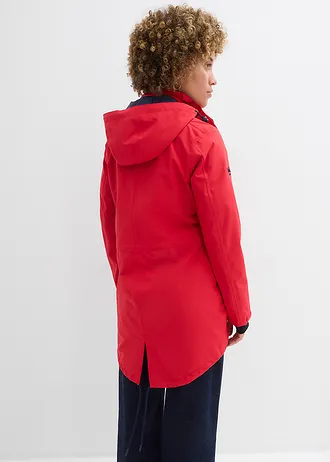 Parka technique imperméable • rouge chiné • Boutique bonprix
