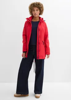 Outdoor parka, waterdicht, Kleur: rood gemêleerd