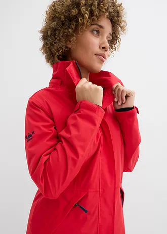 Parka technique imperméable • rouge chiné • Boutique bonprix