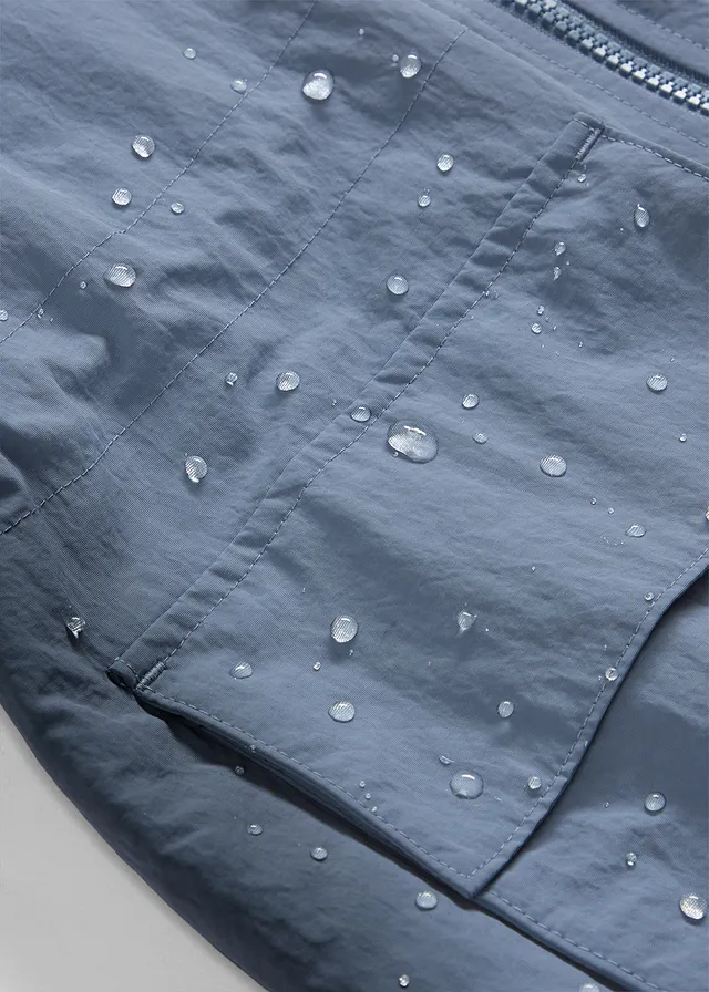Waterafstotende, lichte parka • rookblauw • product-page.page-title-suffix