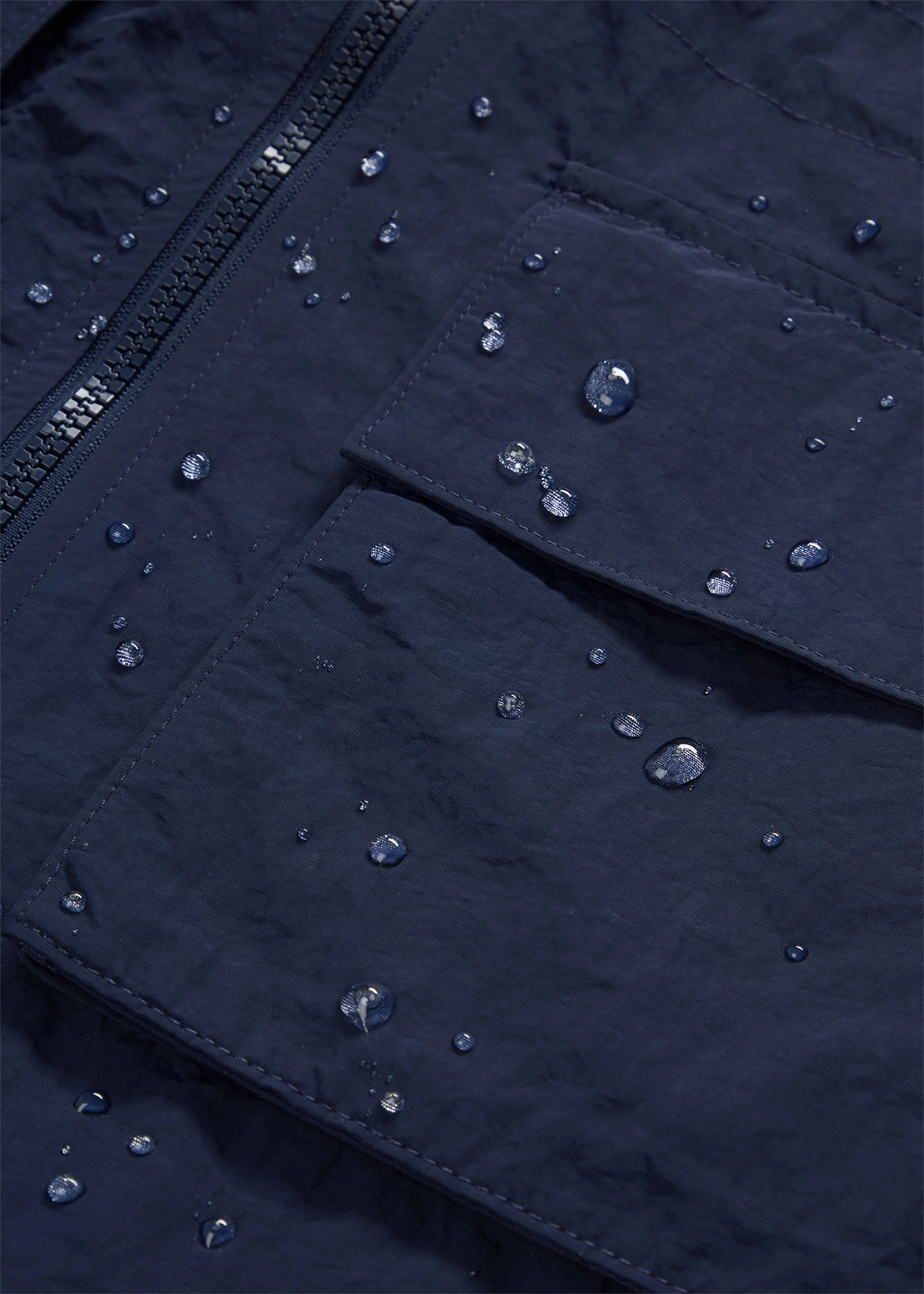 Waterafstotende, lichte parka • donkerblauw • bonprix online shop