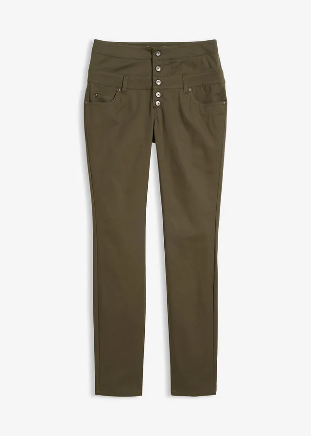 Stretch twill broek
