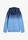 Hoodie met kleurverloop, Kleur: donkerblauw-kristalblauw