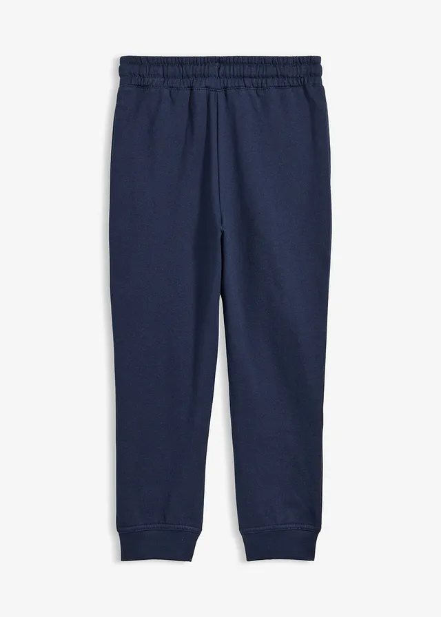 Joggingbroek van puur biologisch katoen, Kleur: donkerblauw