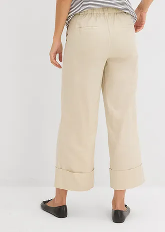 Pantalon chino 100% coton • sable clair • Boutique bonprix
