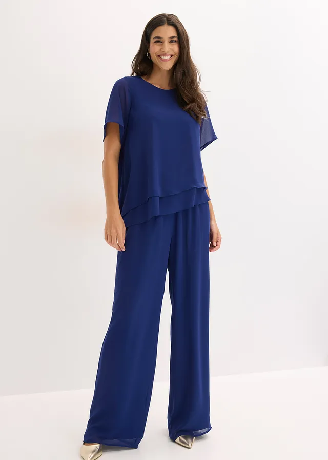 Pantalon, Couleur: bleu nuit