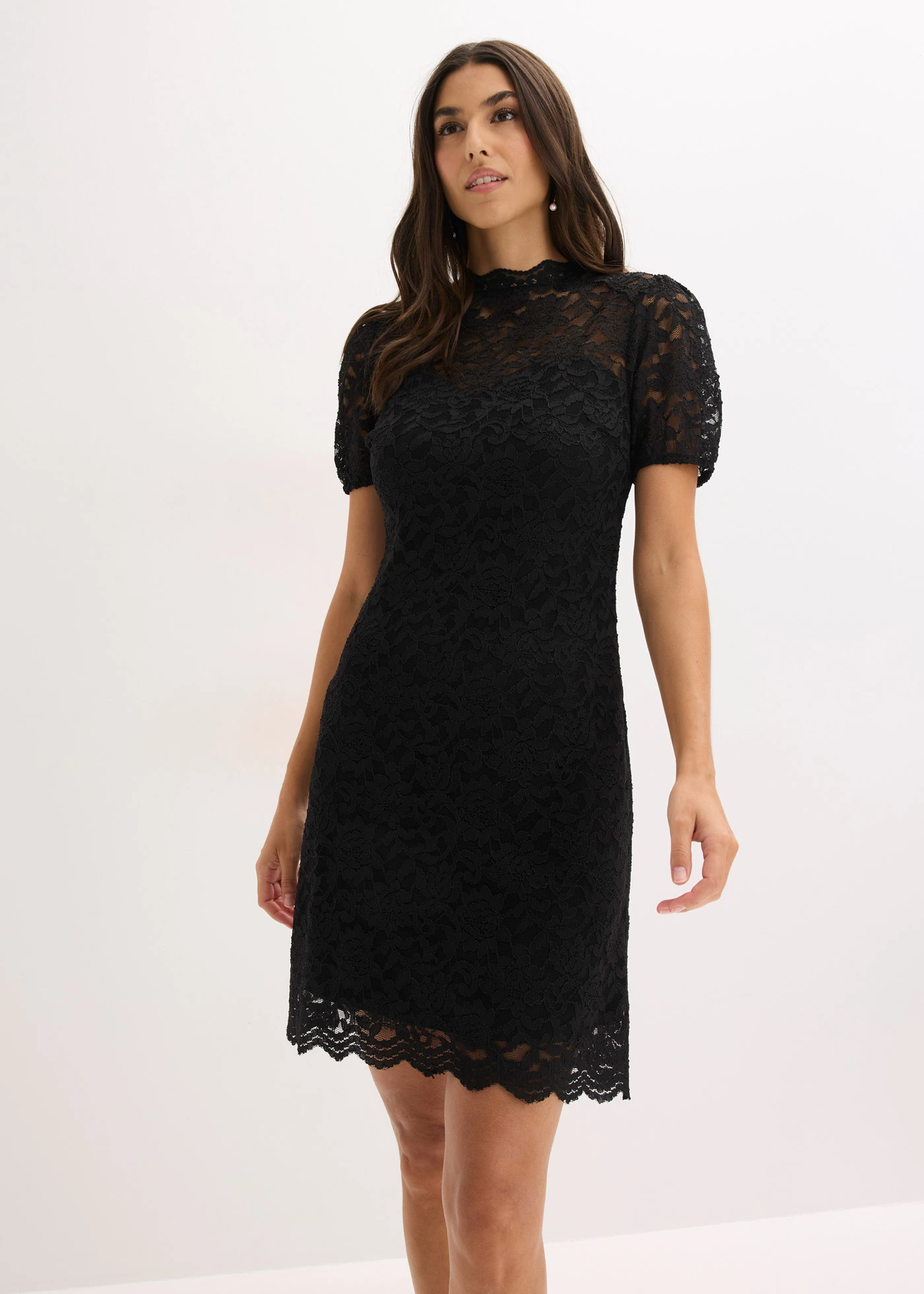 Robe en dentelle • noir • Boutique bonprix