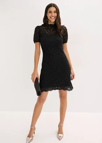 Rochie din dantelă • negru • magazin bonprix
