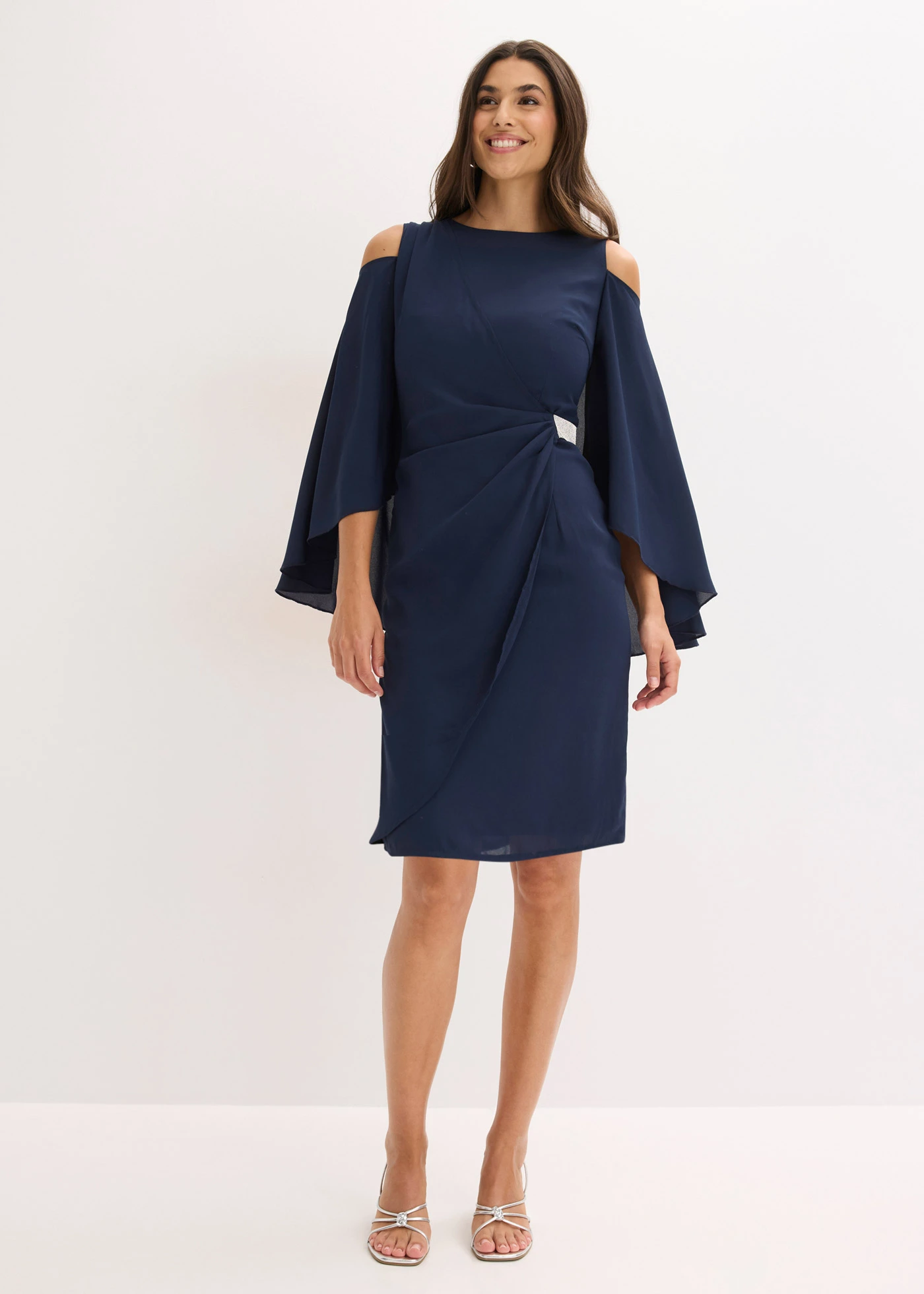 Rochie carmen • bleumarin • magazin bonprix