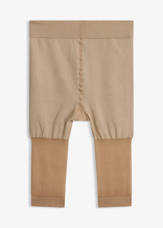 Cycliste sculptant et anti-frottement 30D, Couleur: beige clair