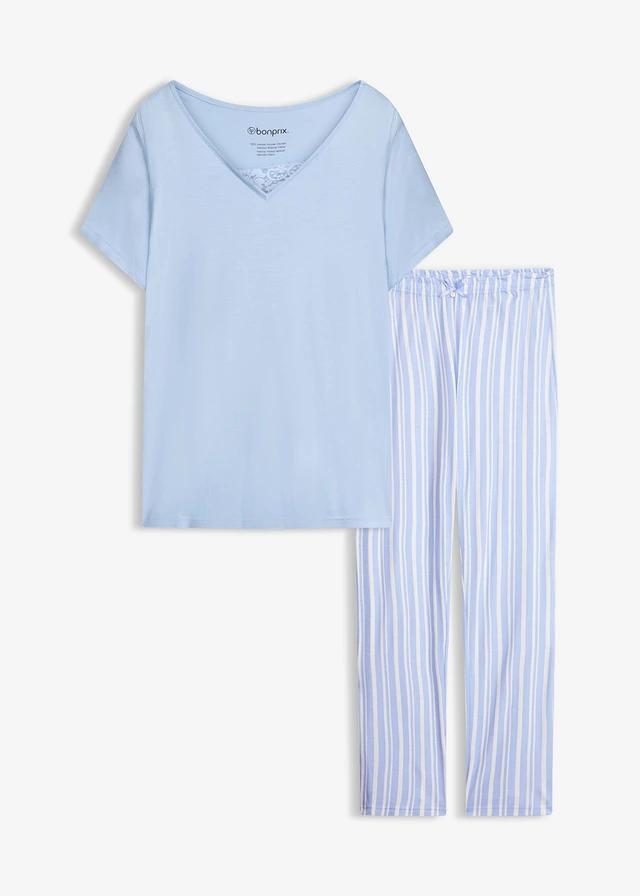 Pyjama van zachte viscose
