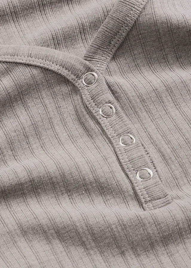 Ensemble d’intérieur en matière côtelée • gris chiné • product-page.page-title-suffix