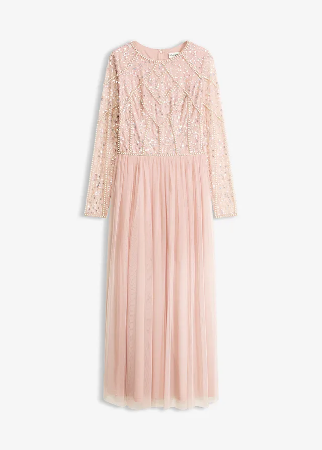 Rochie de seară • roz pal • magazin bonprix