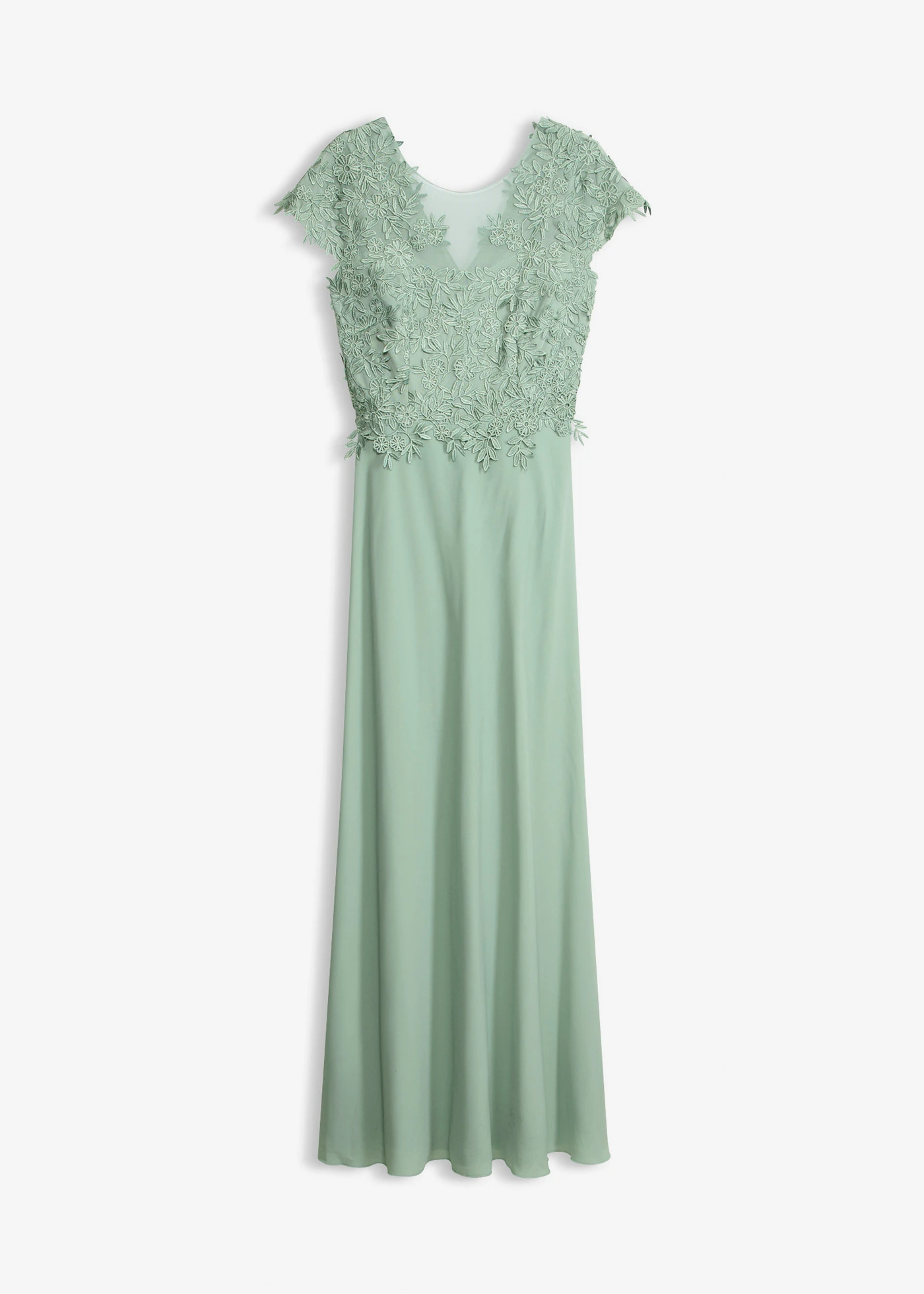 Rochie de seară • verde pastel • magazin bonprix