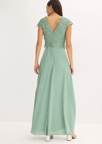 Rochie de seară • verde pastel • magazin bonprix