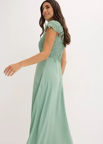 Robe de soirée • vert pastel • Boutique bonprix