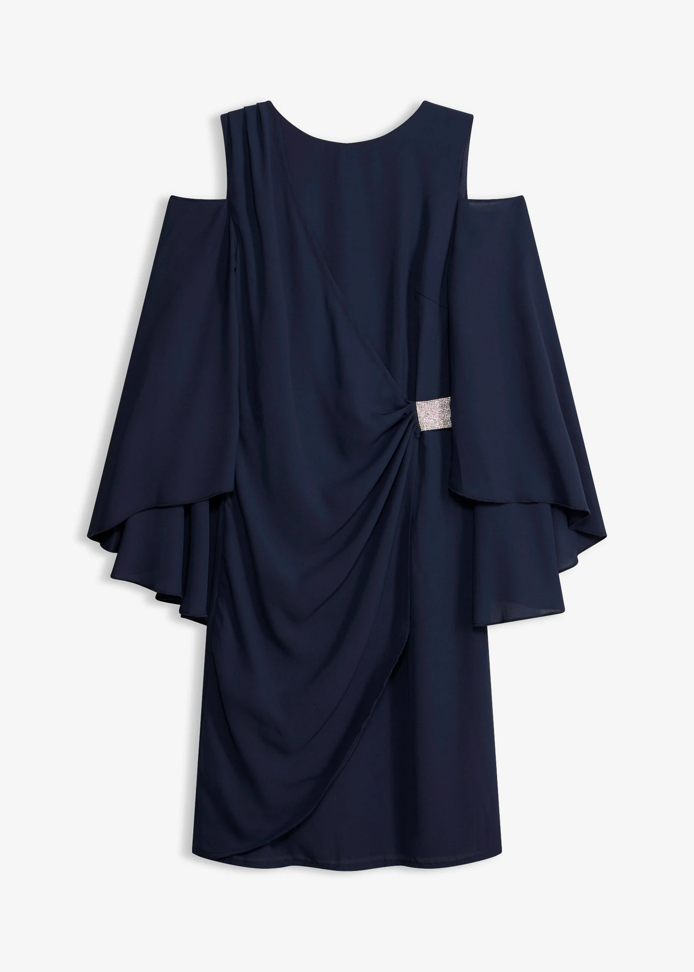 Carmen jurk • donkerblauw • bonprix online shop