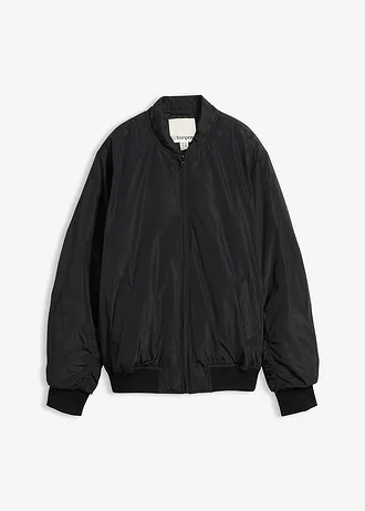 Licht gewatteerde bomber • zwart • bonprix online shop
