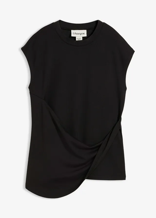 T-shirt à base asymétrique