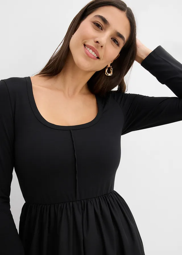 Rochie midi • negru • magazin bonprix