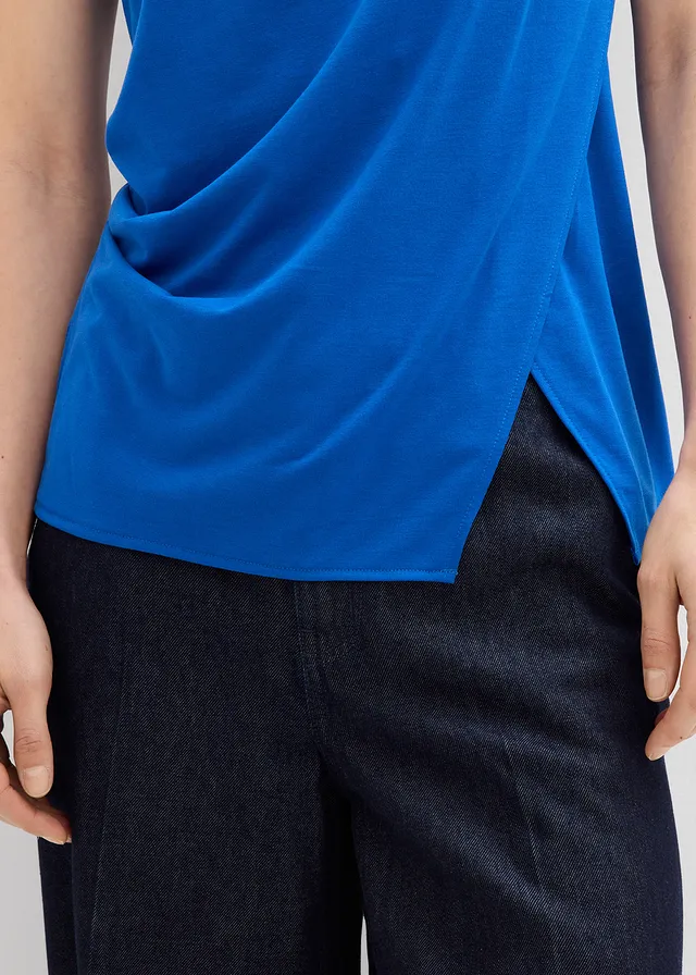 Top asimetric • albastru arctic • magazin bonprix