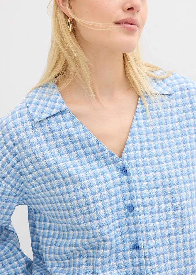 Chemisier léger • bleu arctique-bleu clair-blanc • product-page.page-title-suffix