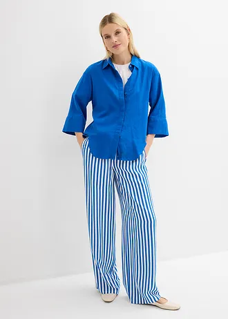 Chemisier en matière rafraîchissante • bleu arctique • Boutique bonprix