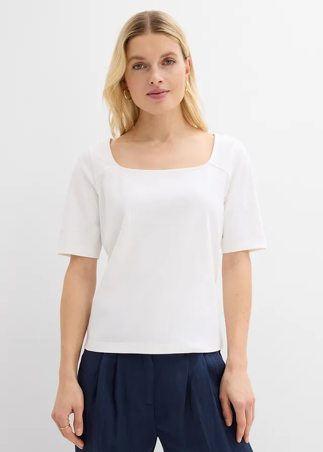 T-shirt van zwaar biologisch katoen • wit • product-page.page-title-suffix