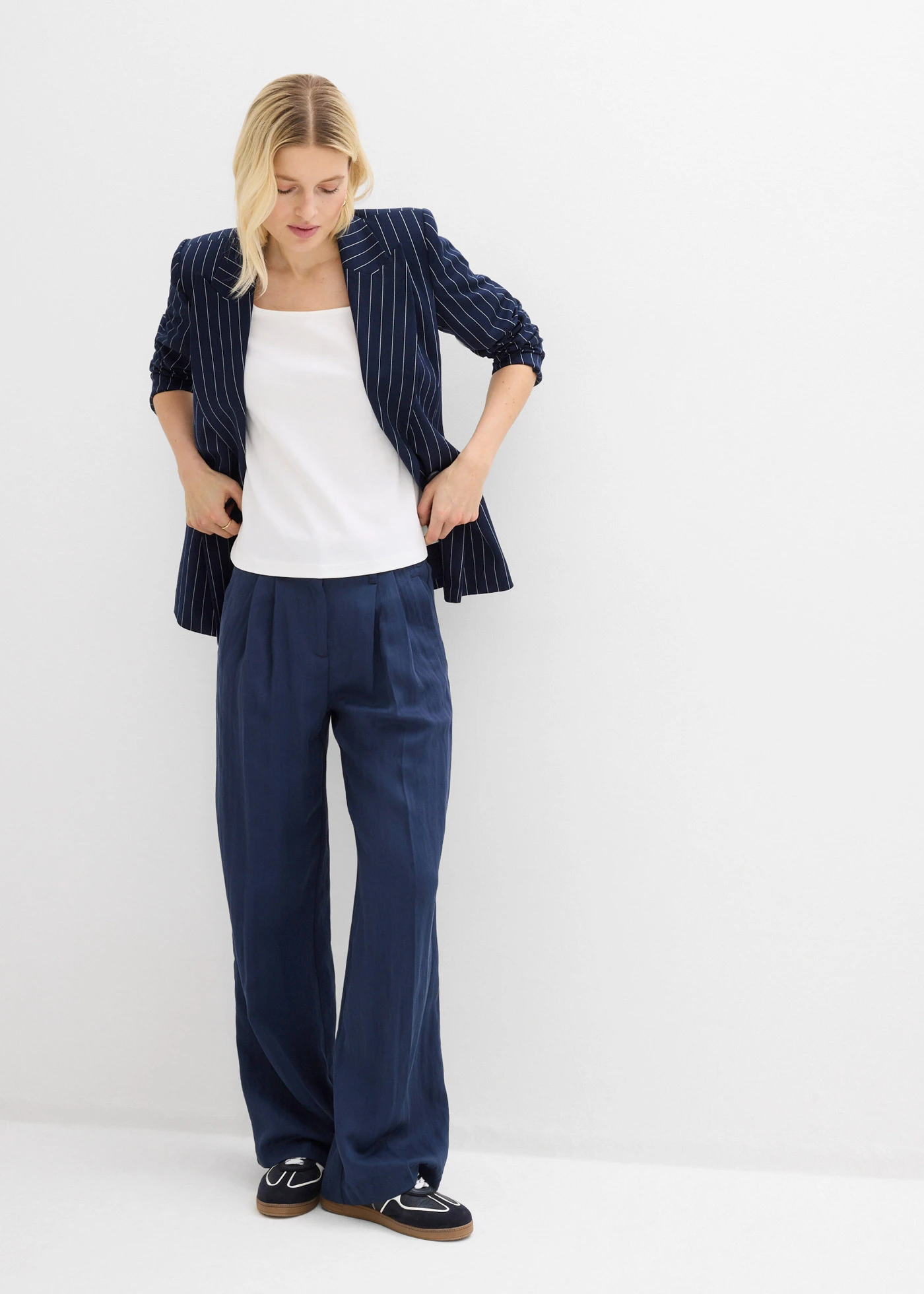 Tricou din bumbac greu • alb • magazin bonprix