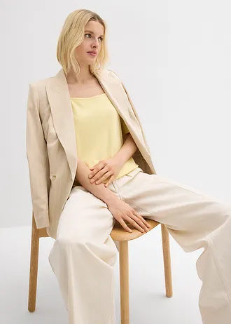 T-shirt en coton épais • jaune clair • Boutique bonprix