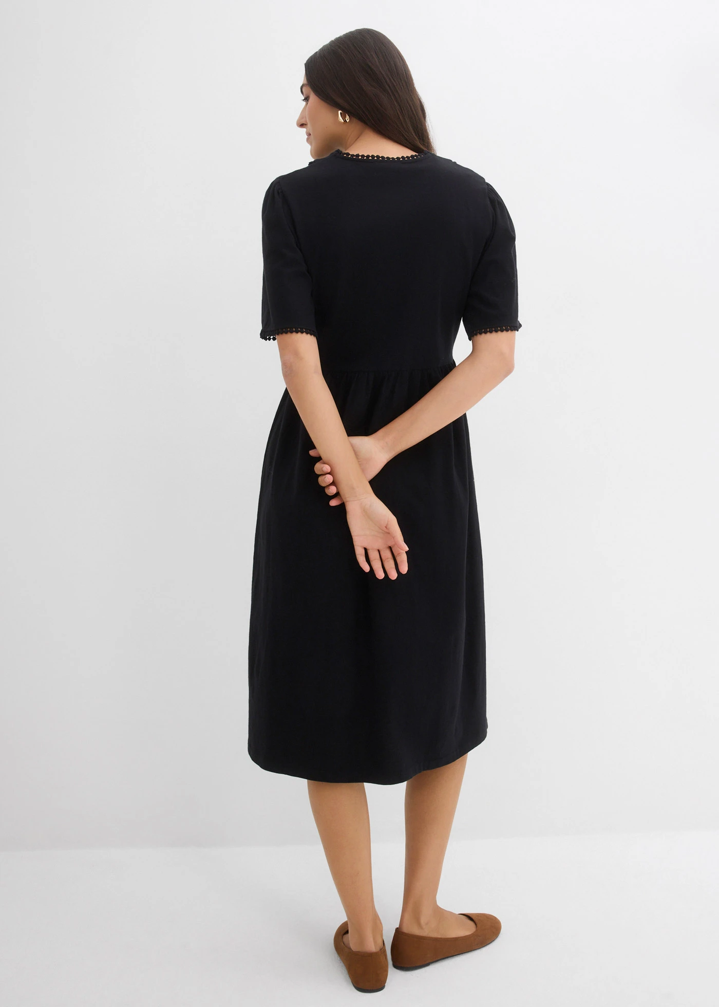 Robe 100% coton • noir • Boutique bonprix