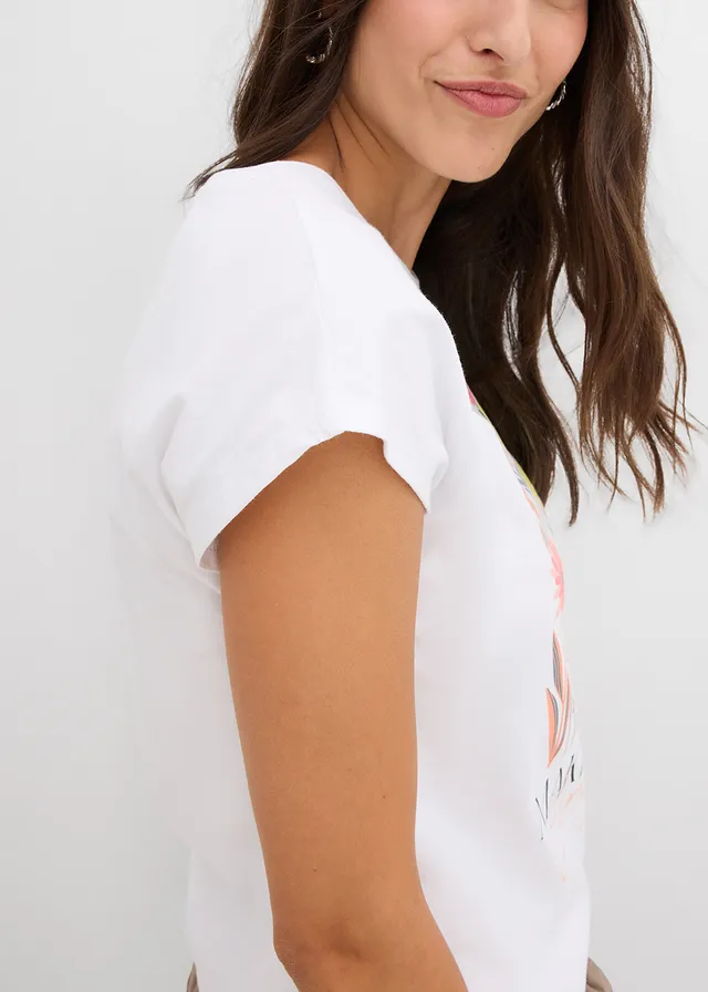 T-shirt van puur katoen • wit • product-page.page-title-suffix