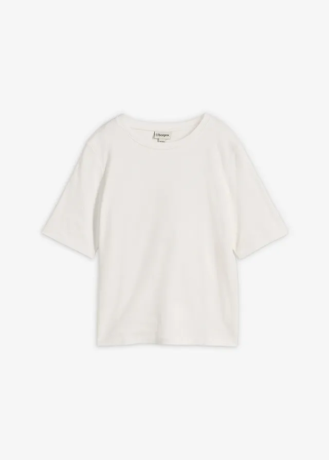 Tricou din bumbac gros, organic