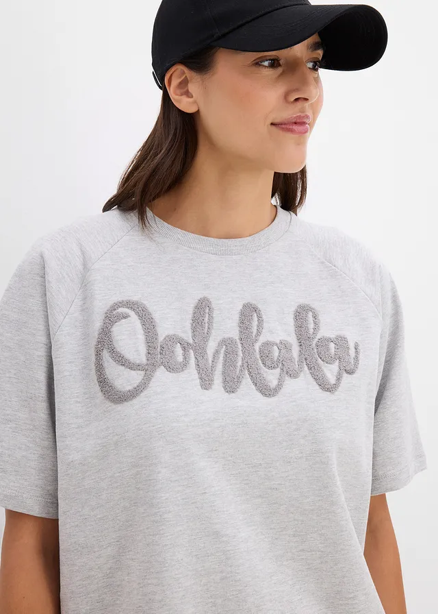 Sweater van puur katoen • lichtgrijs gemêleerd-grijs • product-page.page-title-suffix